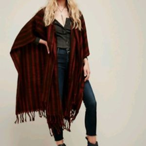 On The Run Stripe Cape Free People